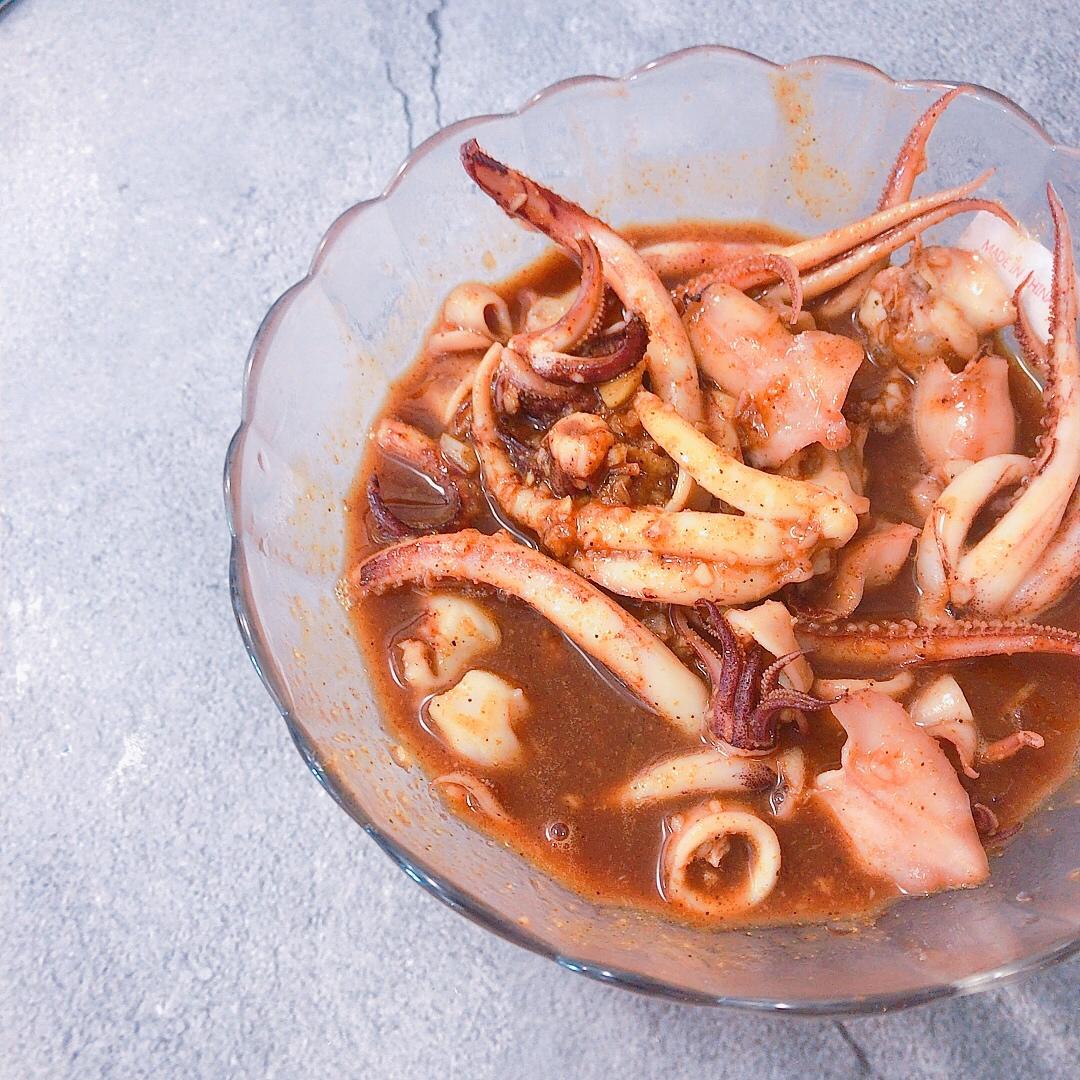 香辣鱿鱼