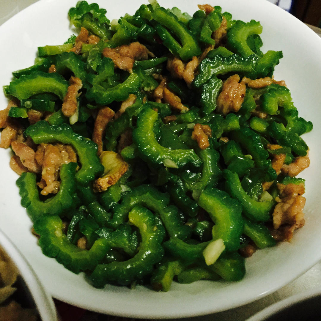 苦瓜炒肉