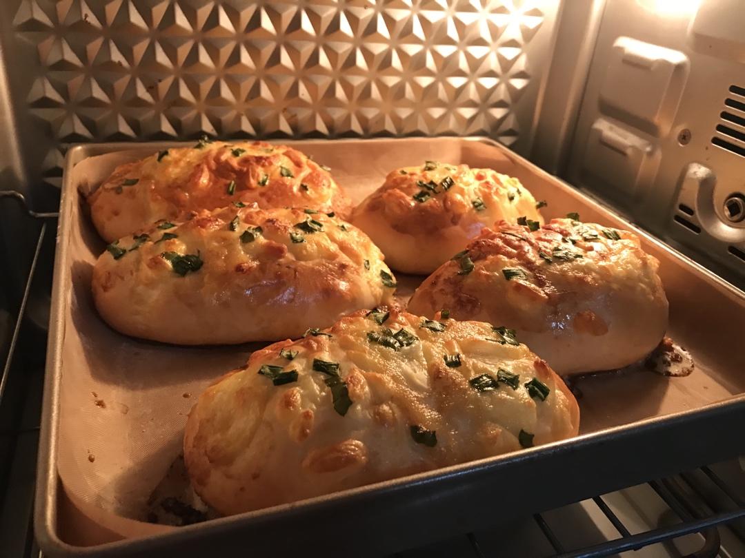 葱香芝士面包（面包机揉面版）