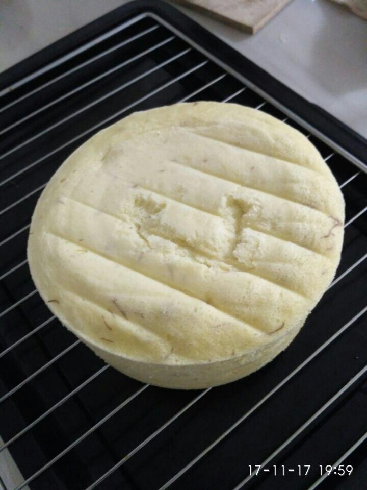 水嫩烫面蒸蛋糕