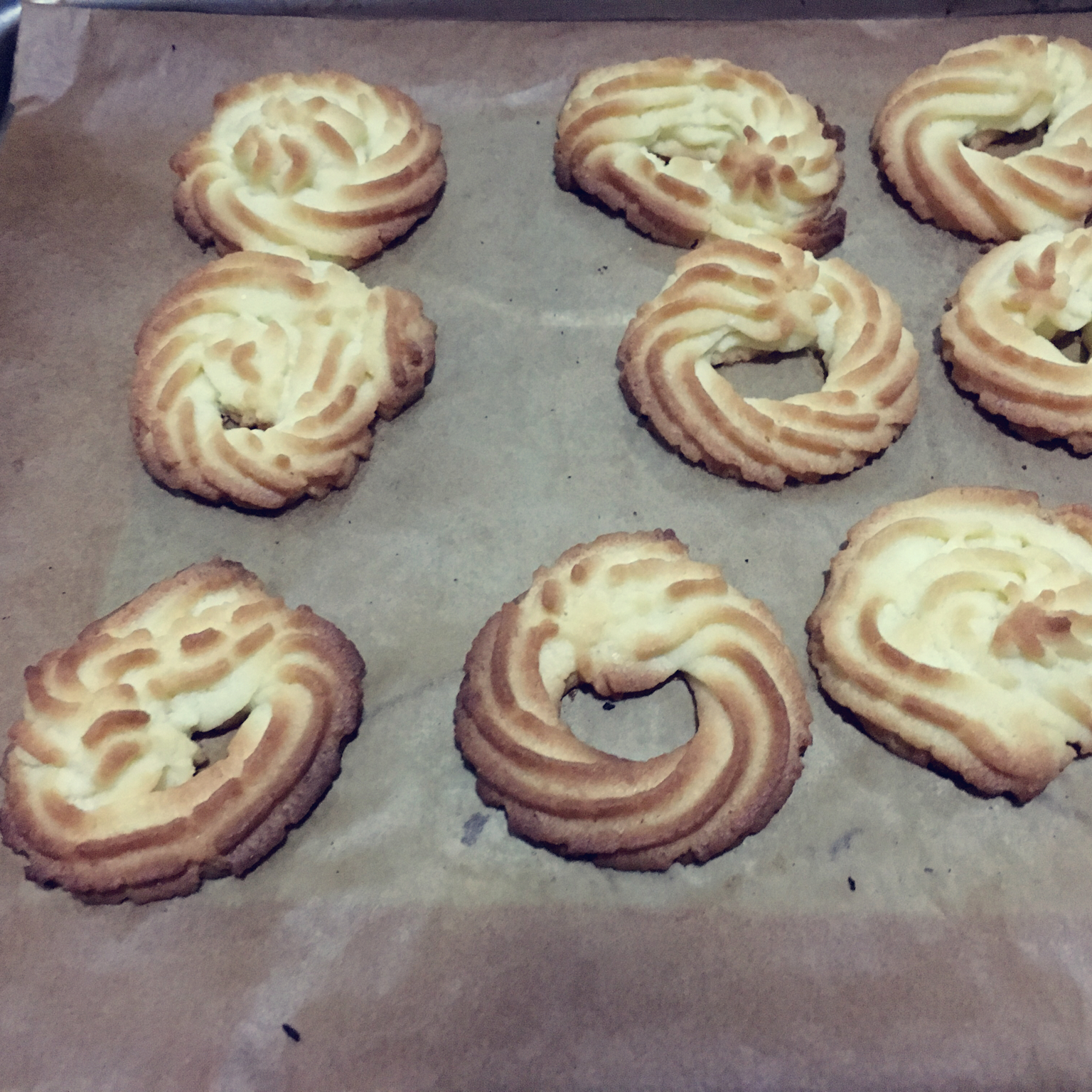 黄油曲奇（绝对成功的经验分享）