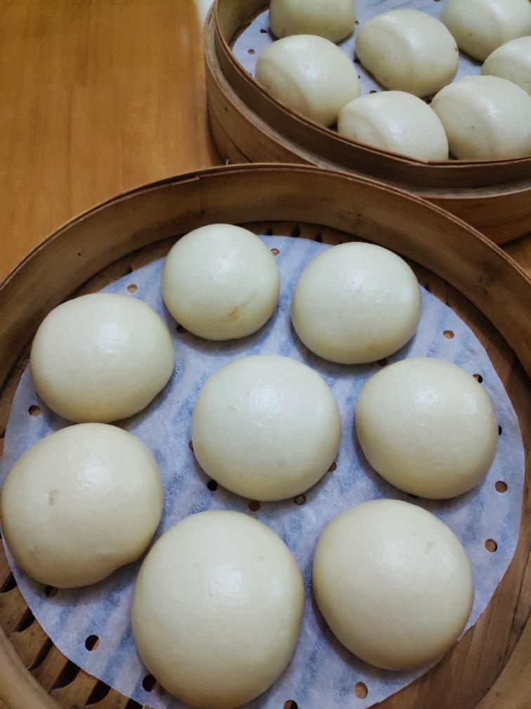 小白也能成功的水光肌牛奶馒头or包子皮（超详细内附小视频）