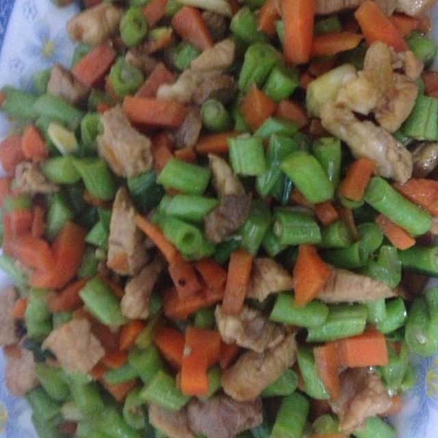 肉末豇豆