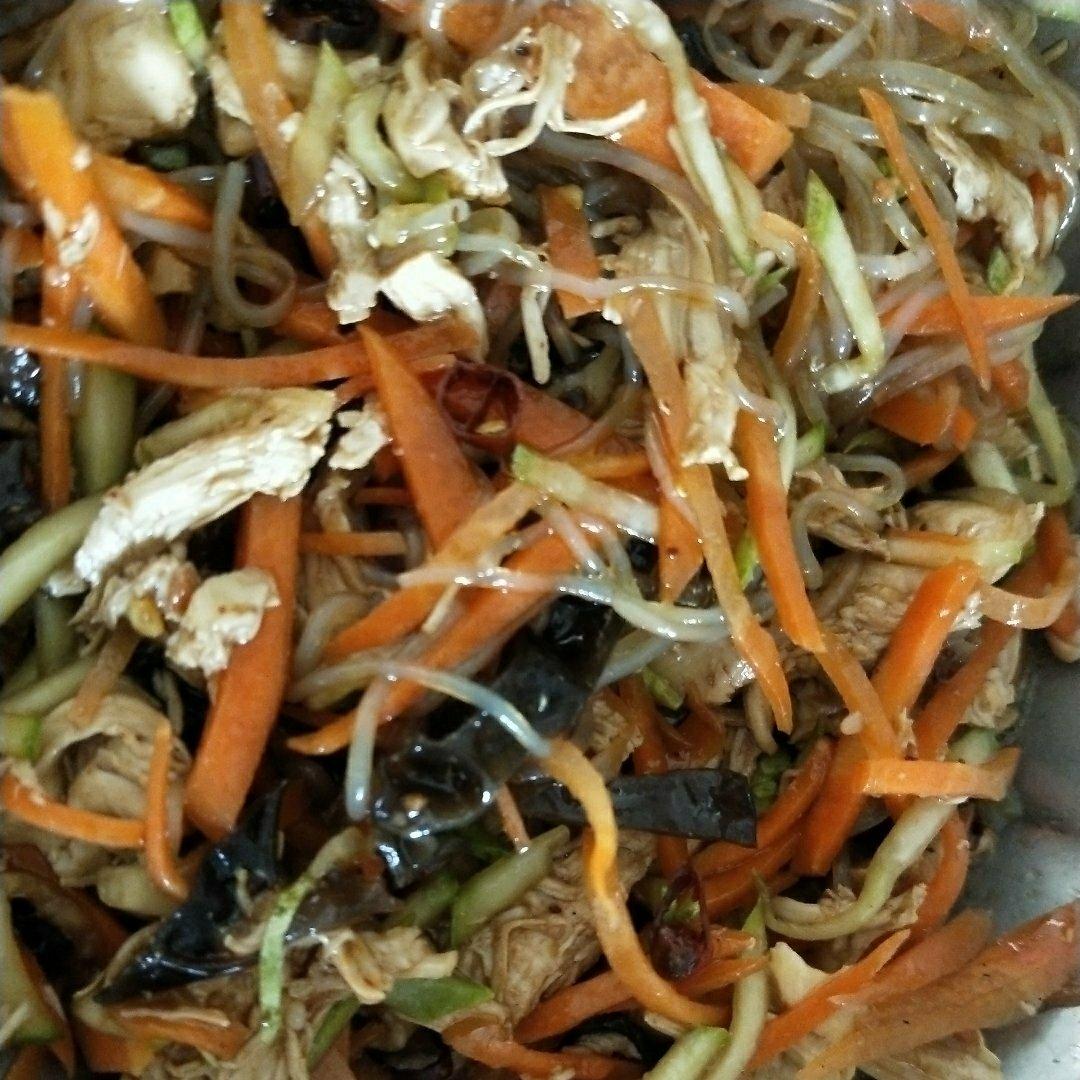 麻辣鸡丝￨吃不胖超级过瘾