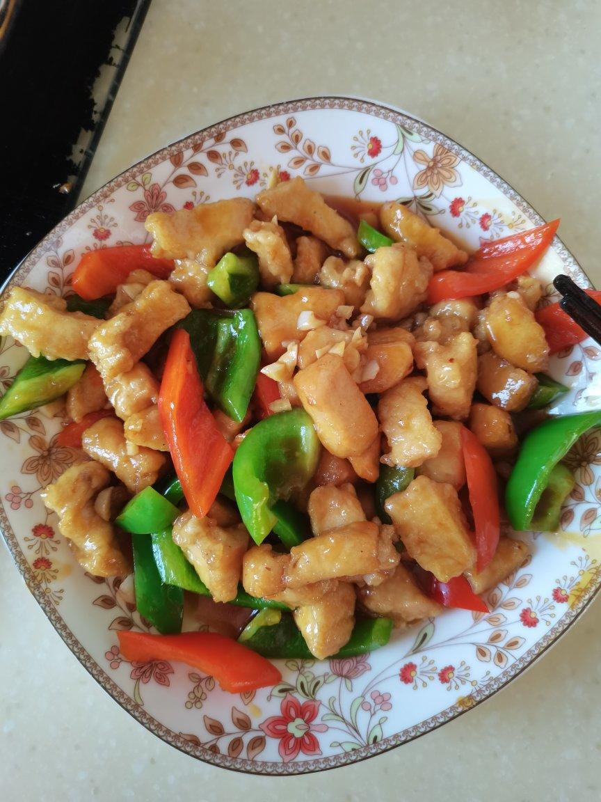 迪士尼在逃老阿姨做的史上最好吃鸡胸肉做法咸香酥脆的溜肉段75