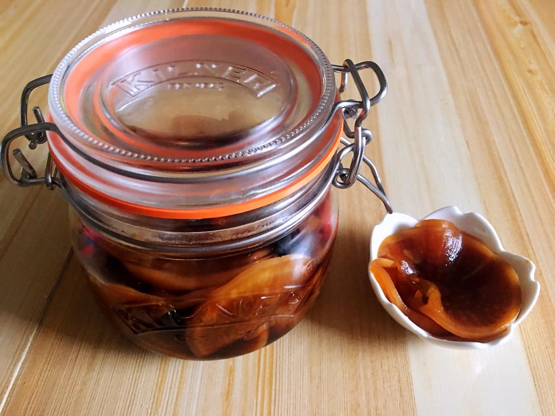 三步爽口酸酸辣辣腌萝卜片小咸菜