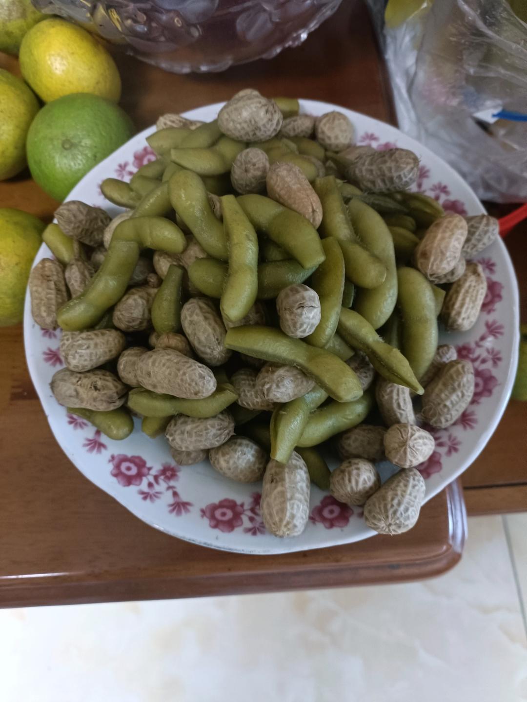 夏日必备煮五香毛豆花生🥜