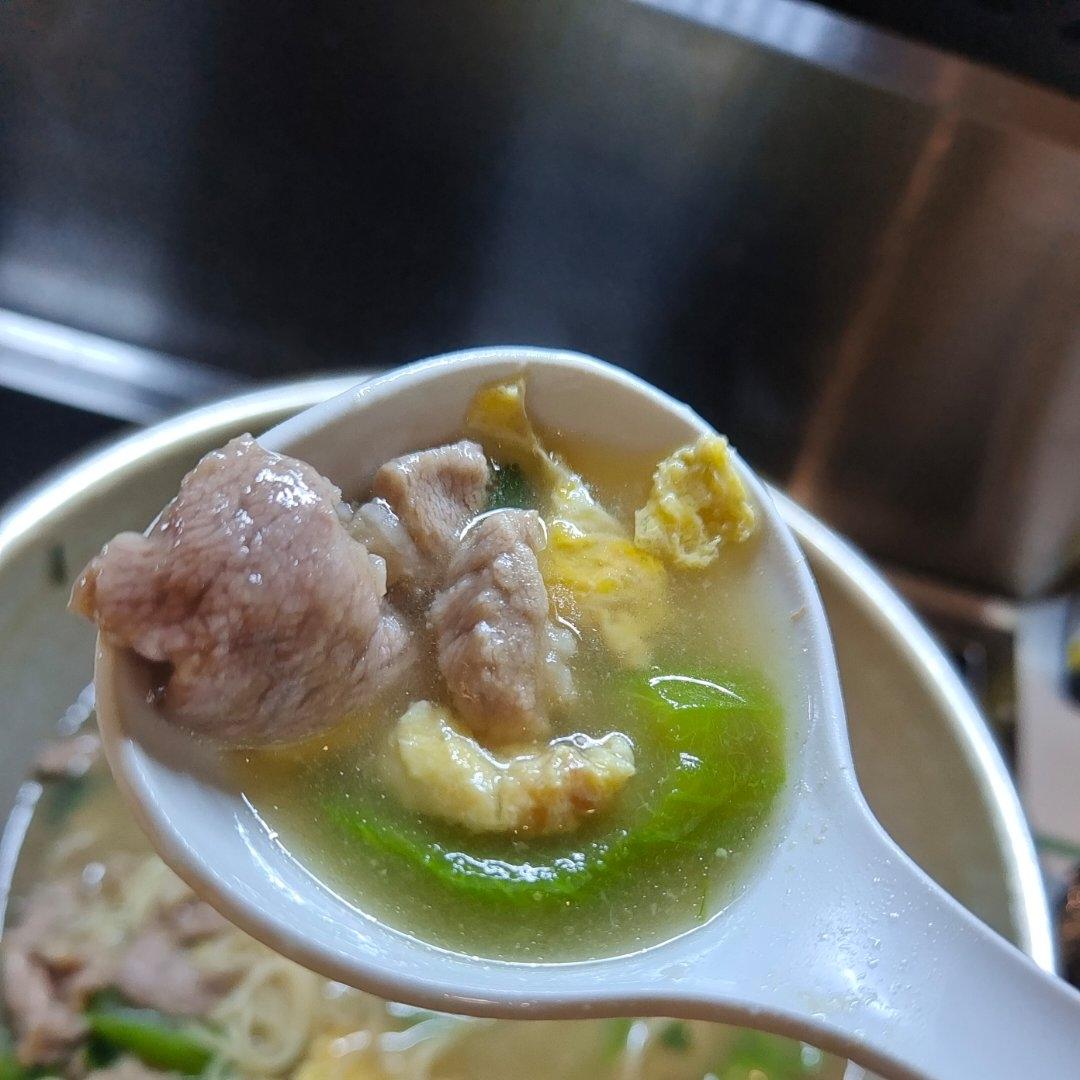 超嫩滑肉（瘦肉）丝瓜汤