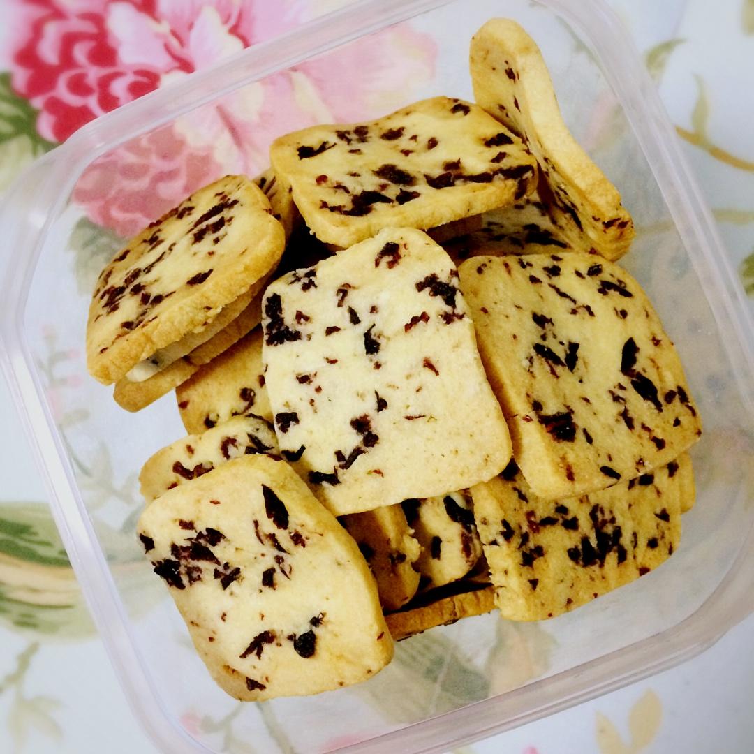 低糖少油版蔓越莓饼干