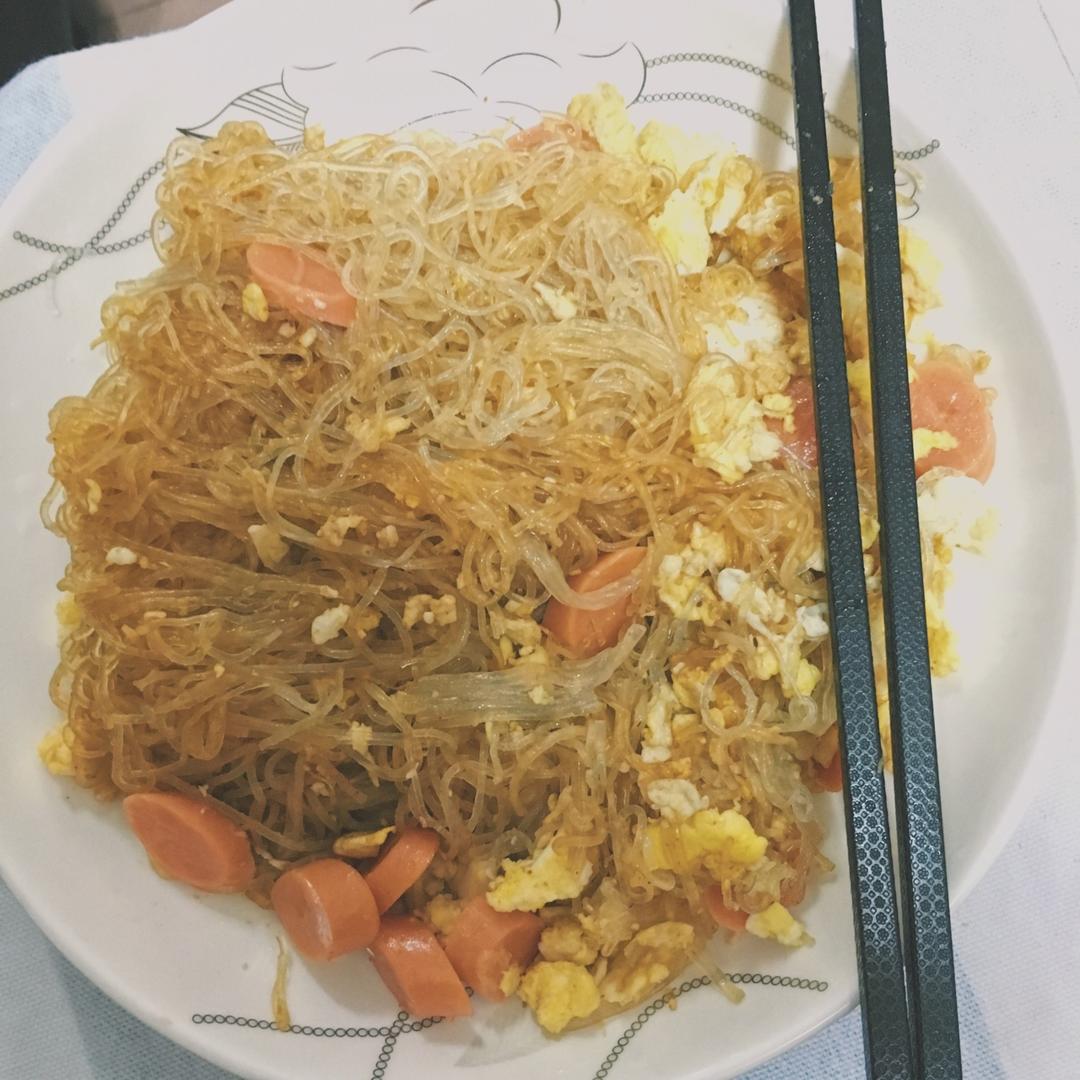 快手炒粉丝