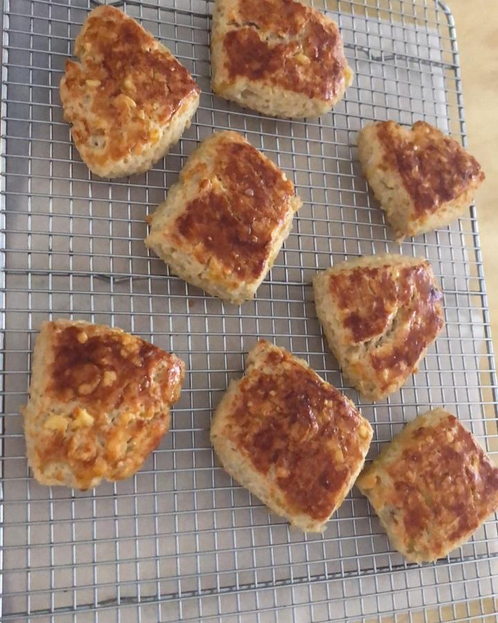 酵母司康饼【视频】
