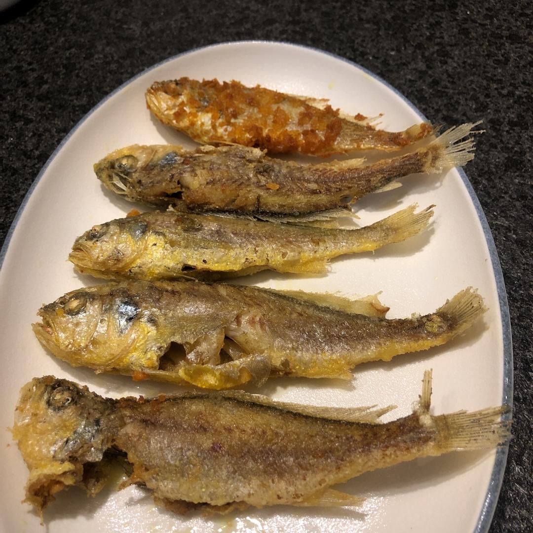 酥炸小黄鱼～吸油少