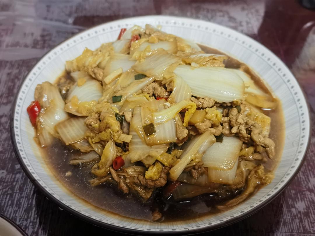 酸辣娃娃菜极简版💜