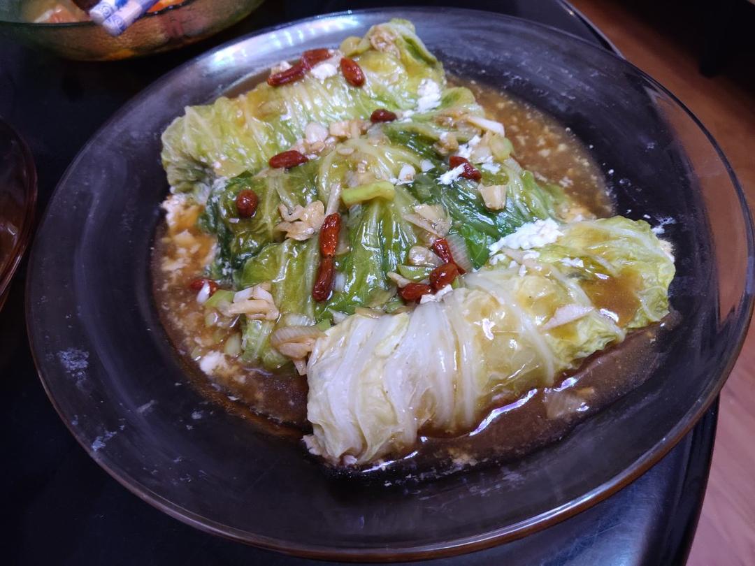 肉酿白菜卷