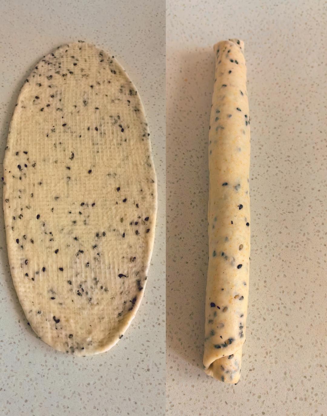 黑芝麻全麦贝果