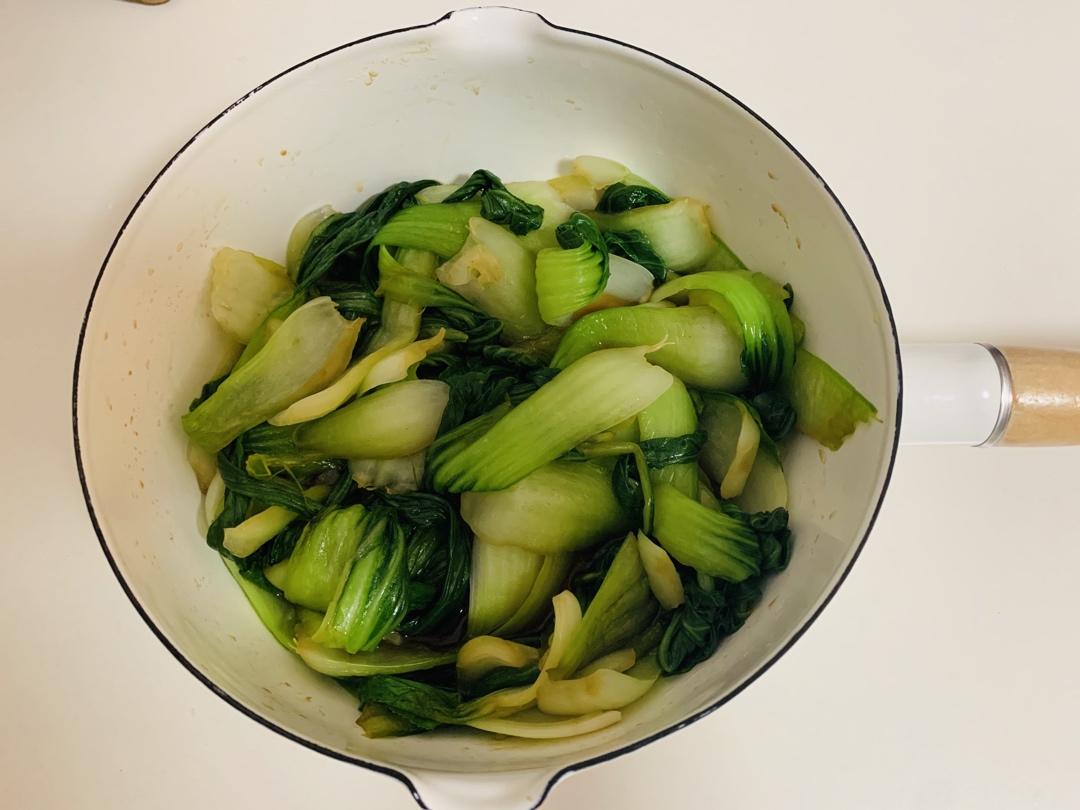 白灼油菜