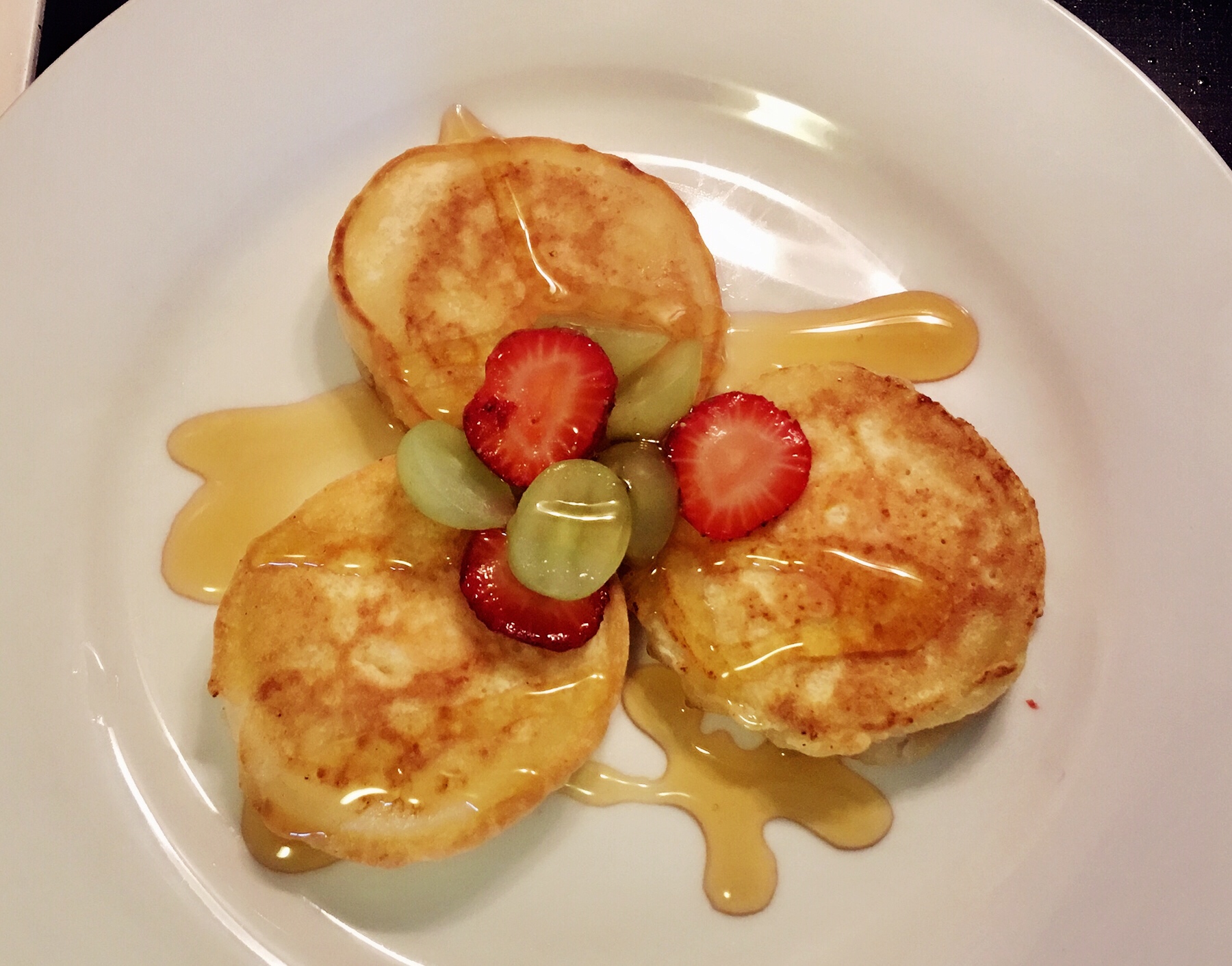 水果全素松饼😋不一样的Pancakes的做法
