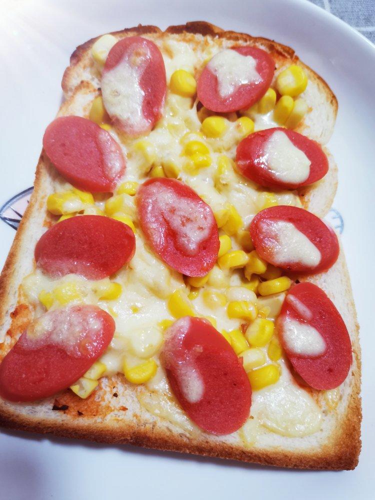 一人份吐司披萨【好吃的披萨·快手营养早餐】