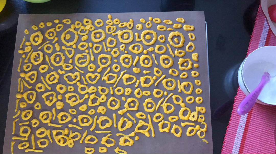 草莓甜甜圈（宝宝辅食）（平底锅版和烤箱版）