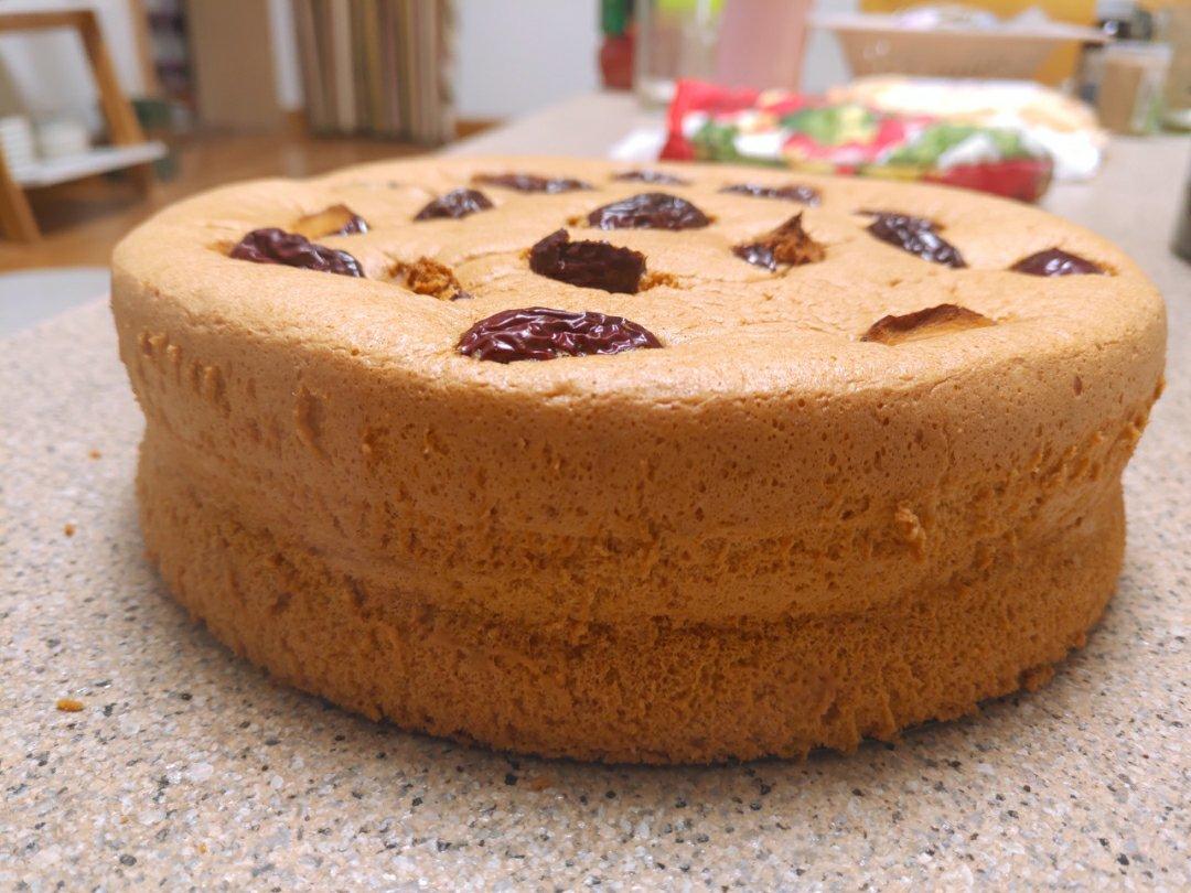 戚风蛋糕（不回缩，裱花打底首选）