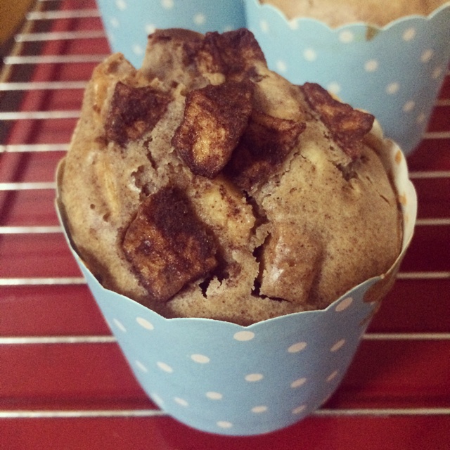 蜂蜜苹果肉桂马芬