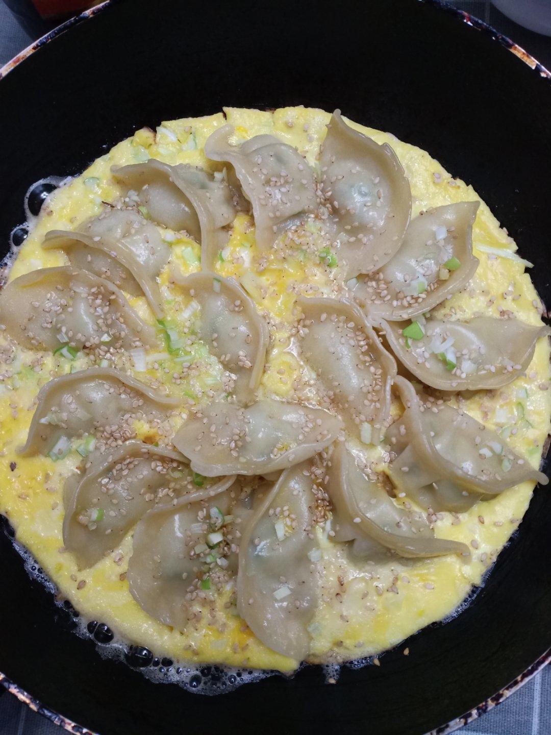 0失败的【抱蛋煎饺】速冻饺子🥟版