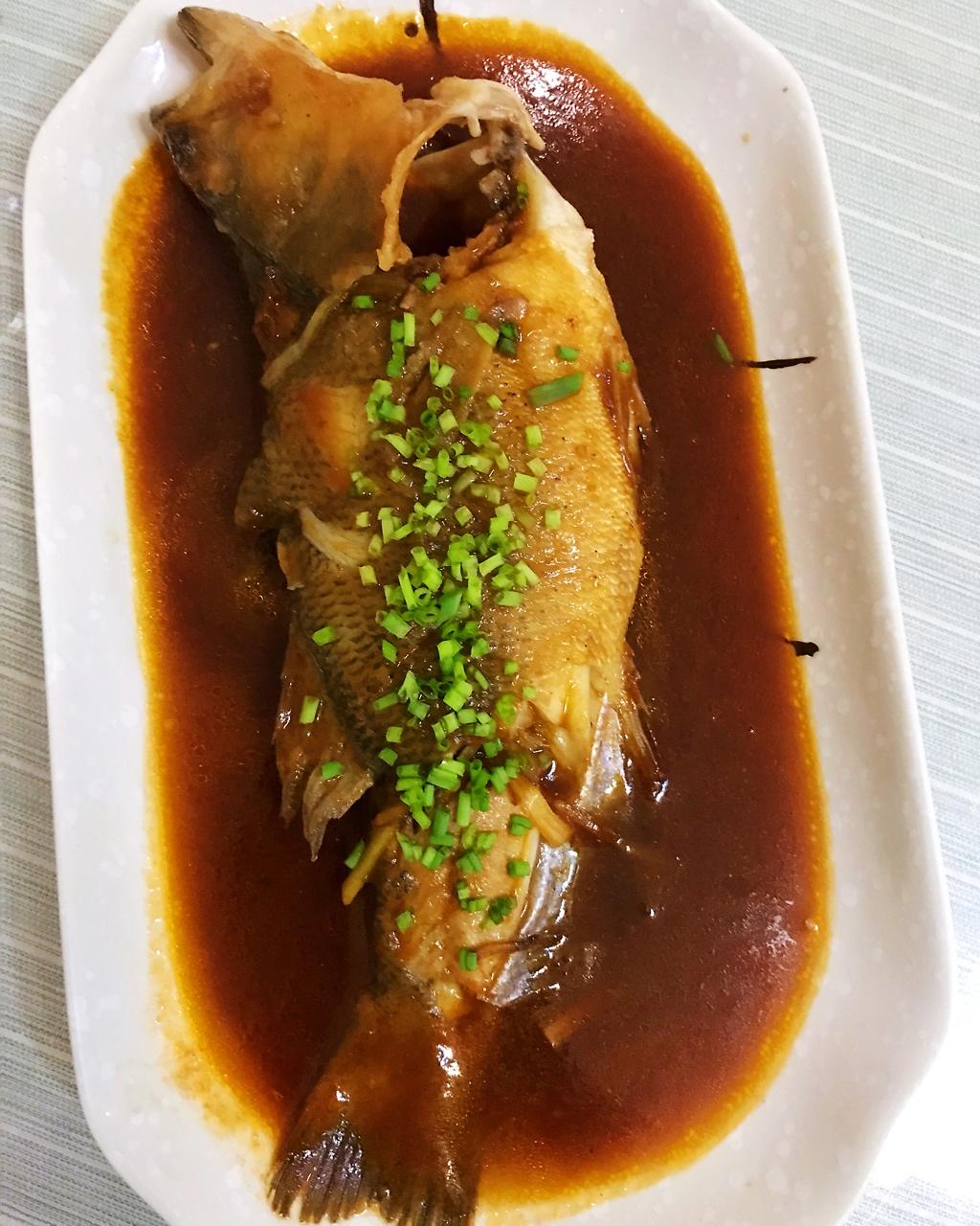 维生素seven做的茄汁鲈鱼