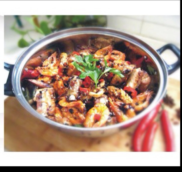 干锅香辣虾