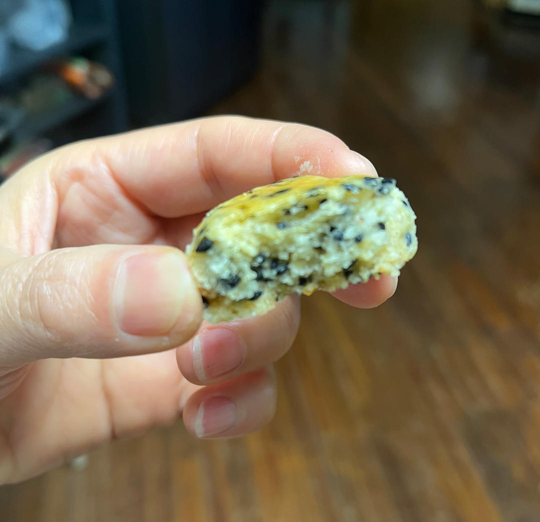 无需打发❗️小时候的味道❗️黑芝麻椒盐酥❗️