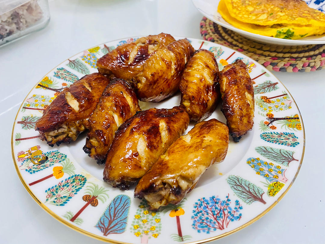 秒杀外面轻食店的所有鸡翅 吃了一次就彻底爱上(空气炸锅版)