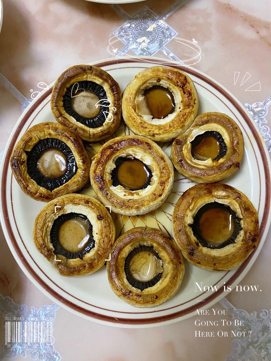 保留最原始鲜味儿的煎口蘑