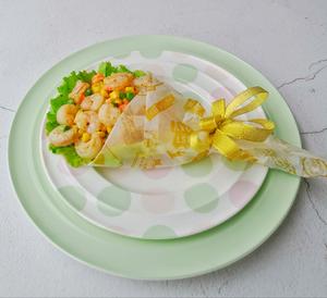 花束虾仁沙拉的做法 步骤9