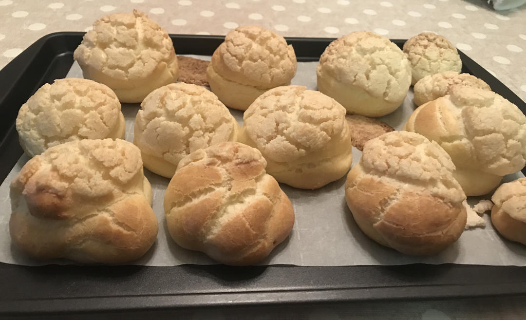 十分美味的酥皮泡芙
