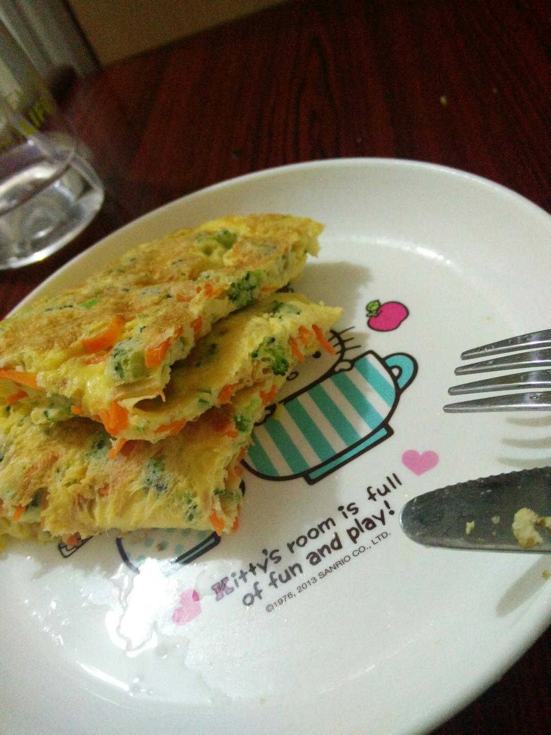 葱花鸡蛋饼