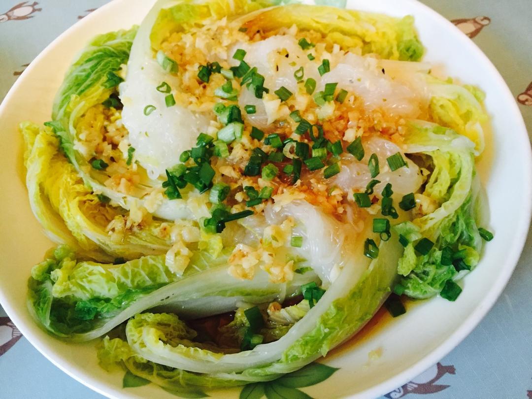 蒜茸粉丝娃娃菜