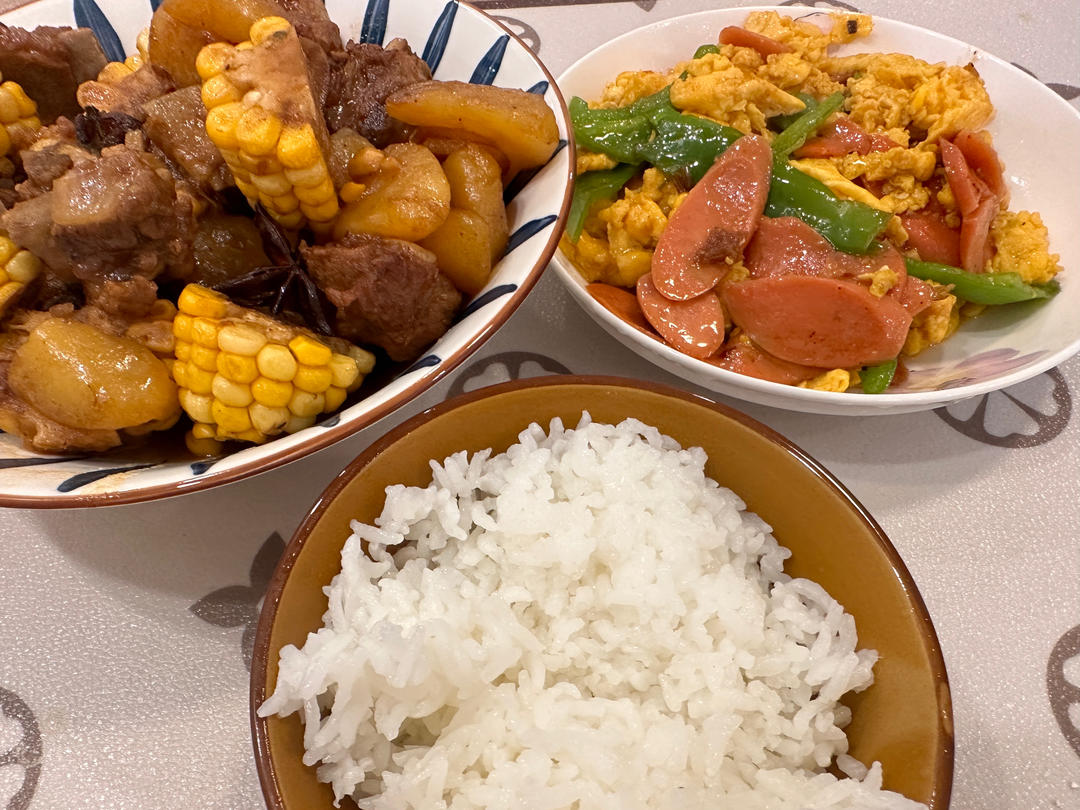 香肠炒鸡蛋