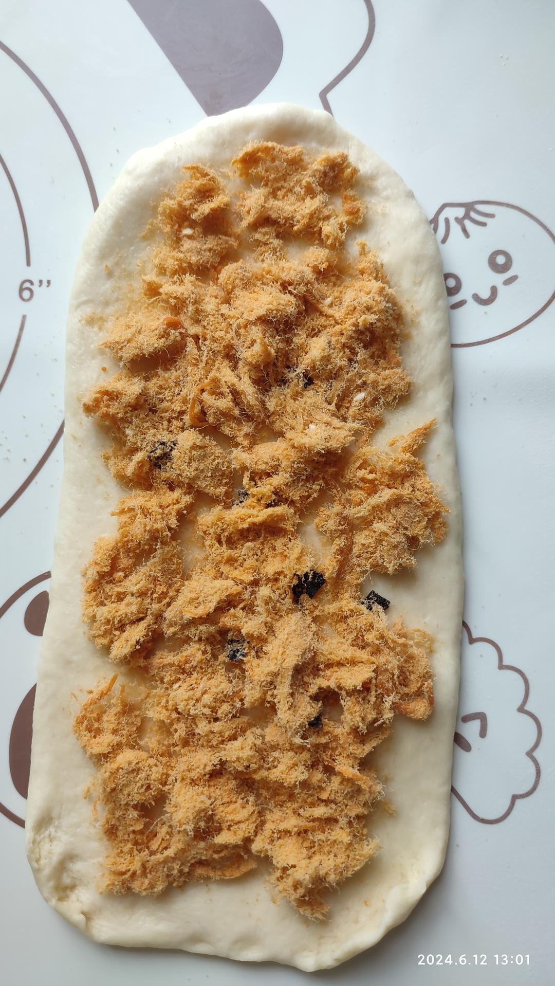 第一次做猪肉铺吐司，原来可以这么好吃！