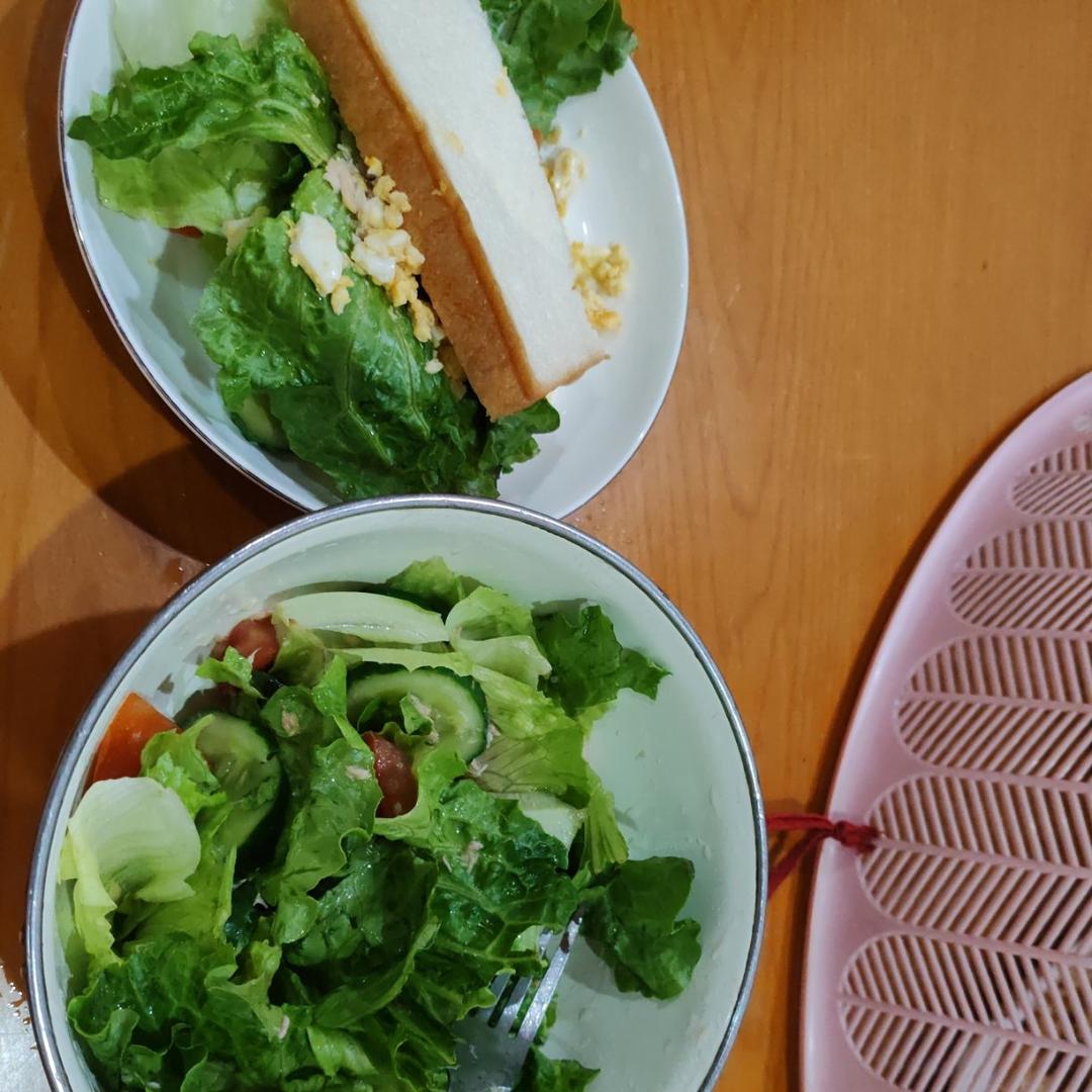 金枪鱼蔬菜沙拉