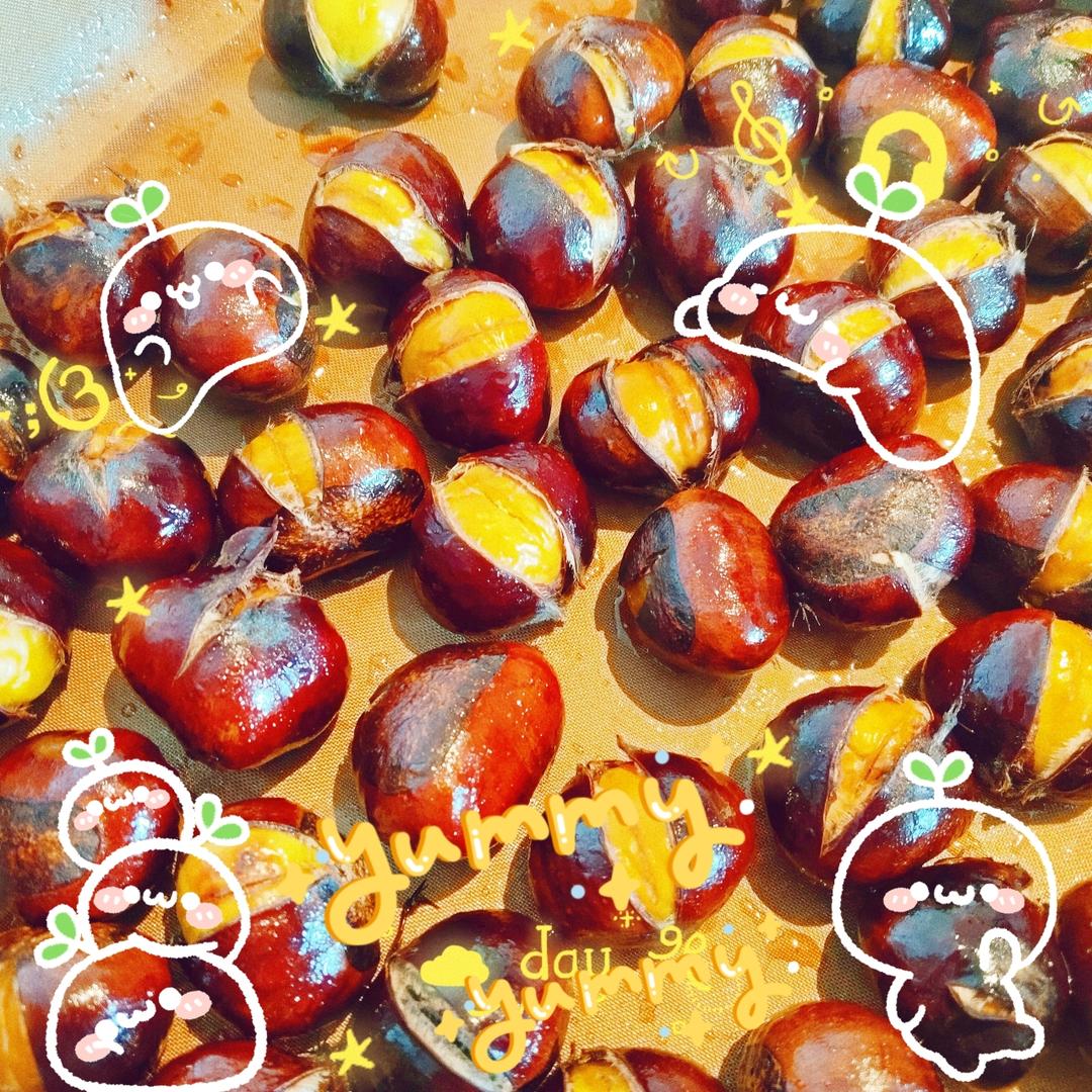 ‼️香甜软糯‼️轻松好剥㊙️烤箱版糖炒栗子