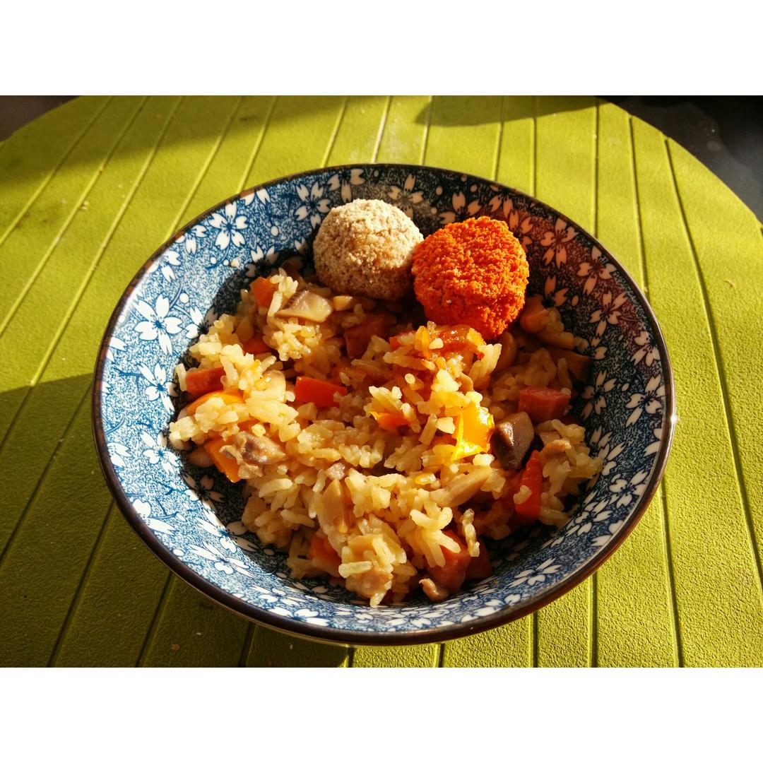 什锦焖饭