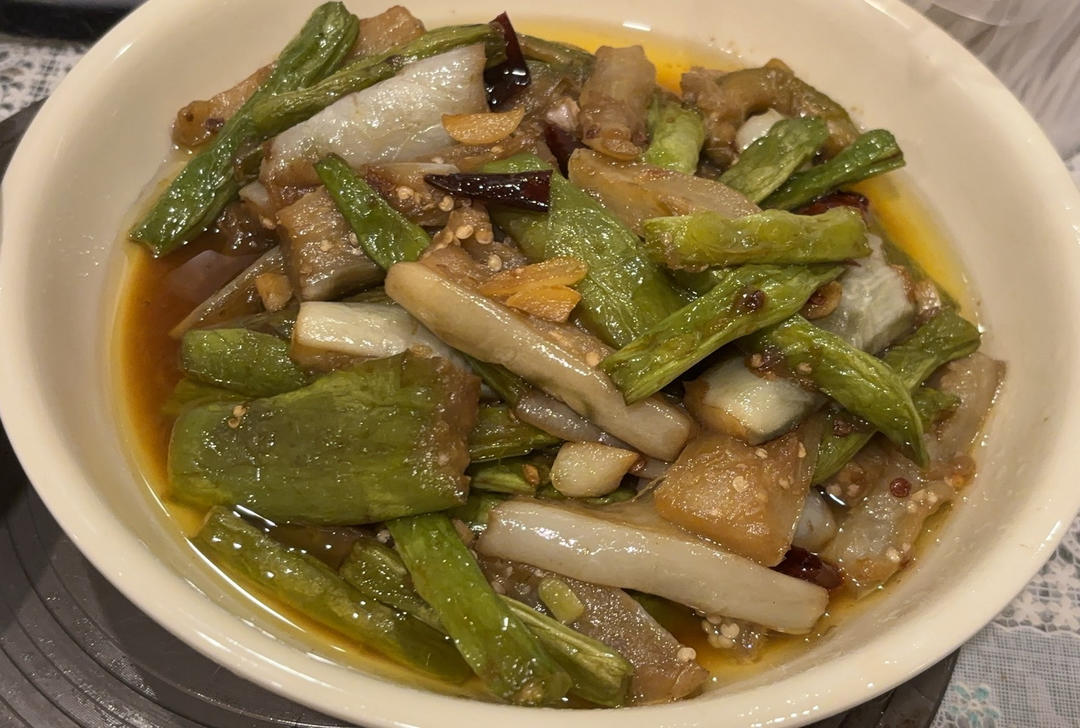 茄子豆角