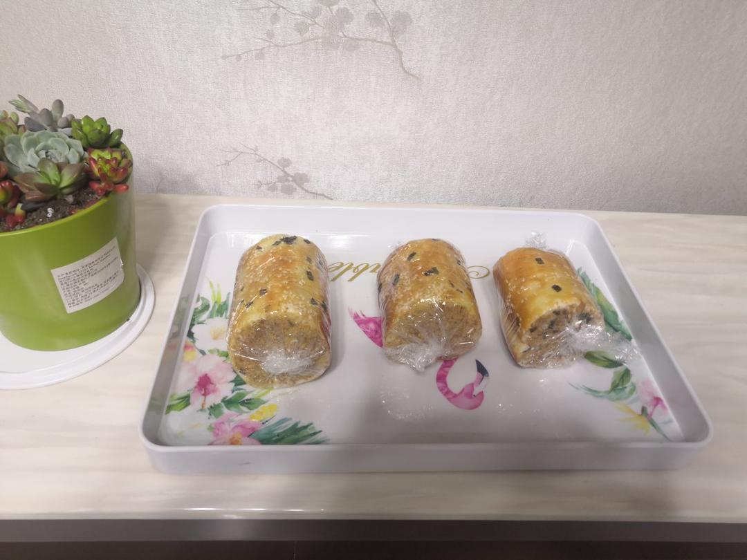 回忆的味道---肉松面包卷