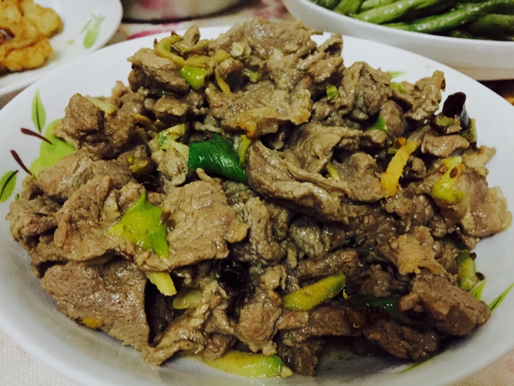 葱爆羊肉