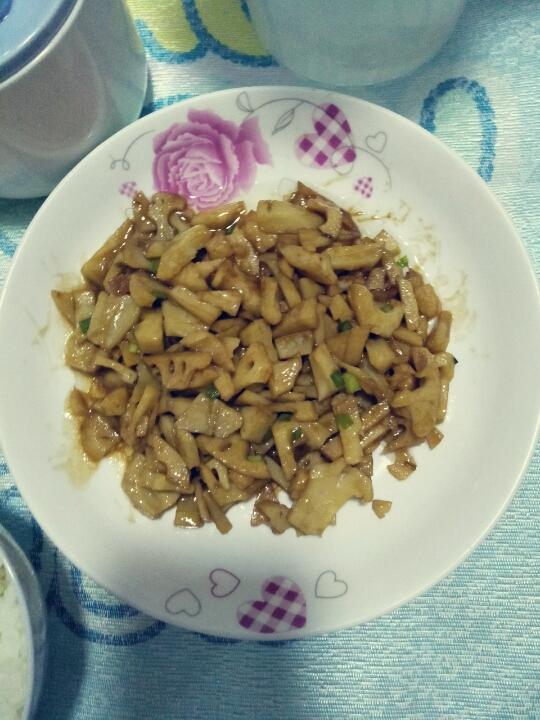 酸甜的开胃菜-  糖醋藕丁