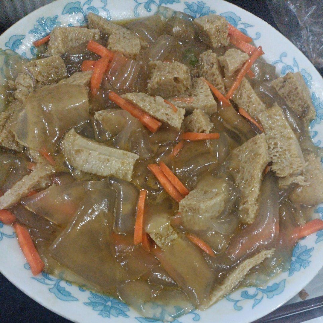 我和豆豆的最爱 麻酱粉皮 麻酱东北大拉皮