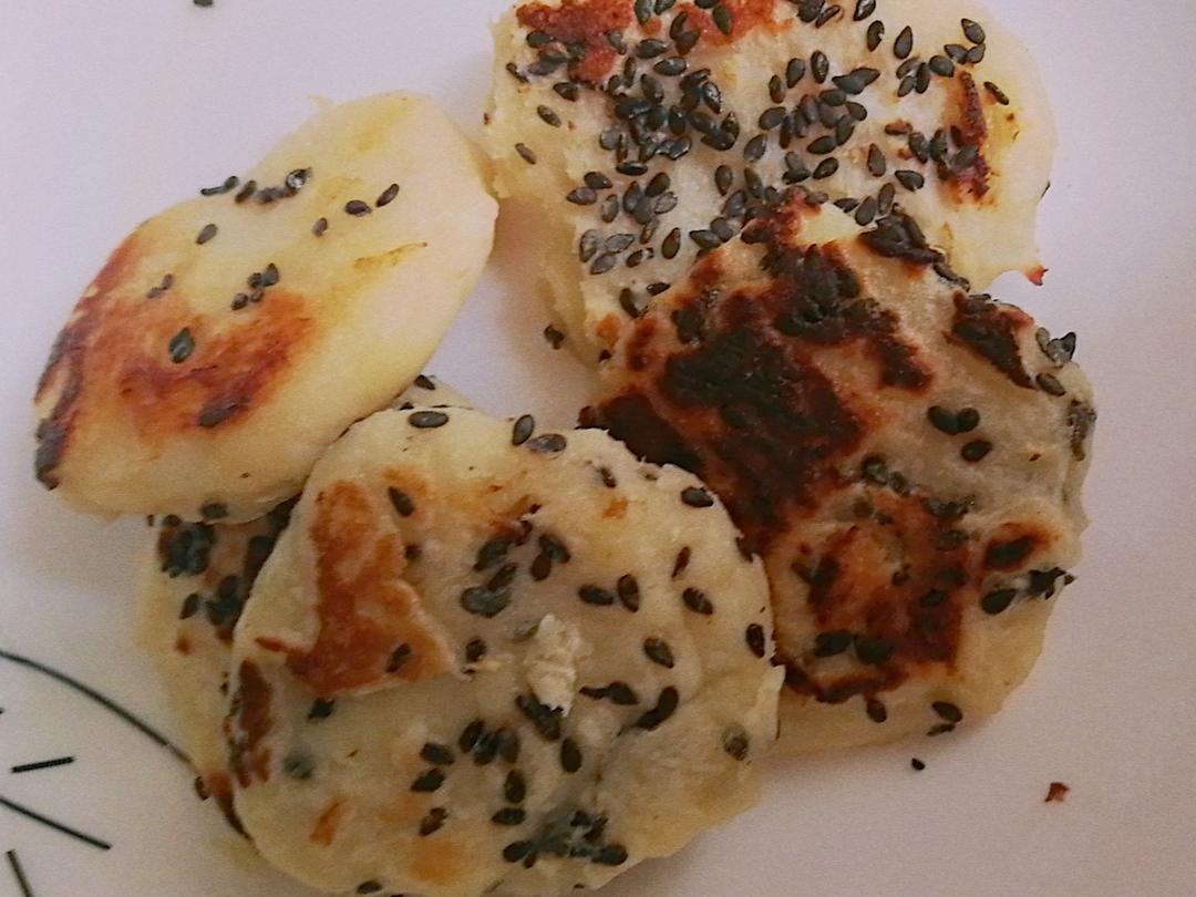 芝麻山药饼(低筋粉)