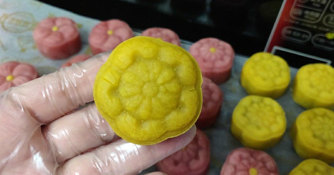 零基础桃山皮月饼