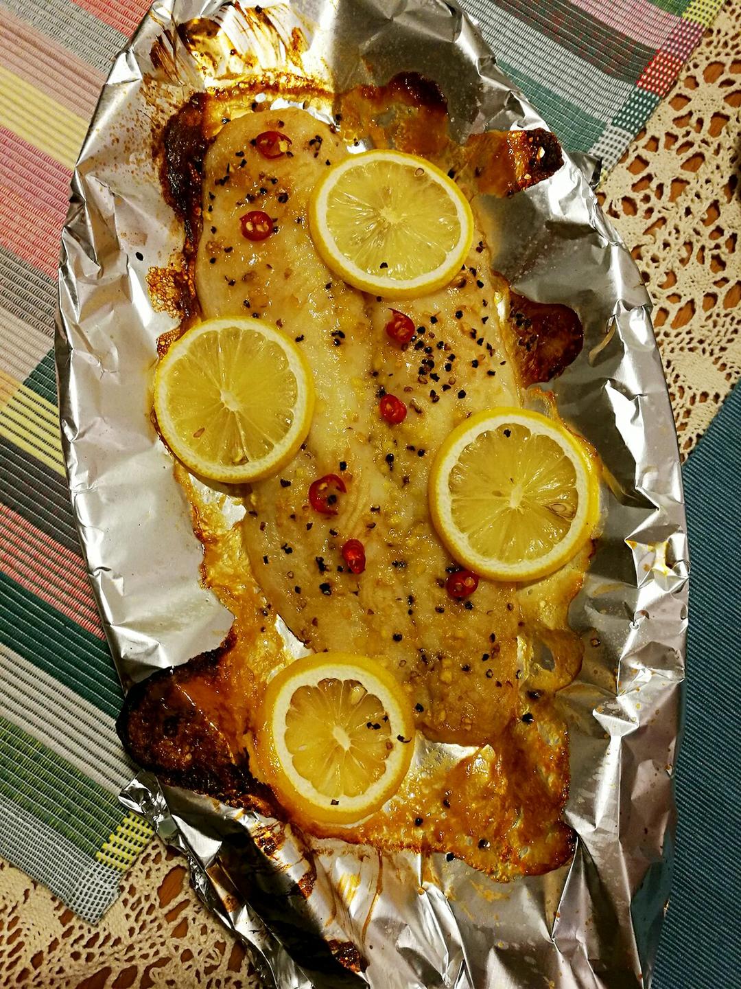 让烤箱动起来--意式香料烤龙利鱼