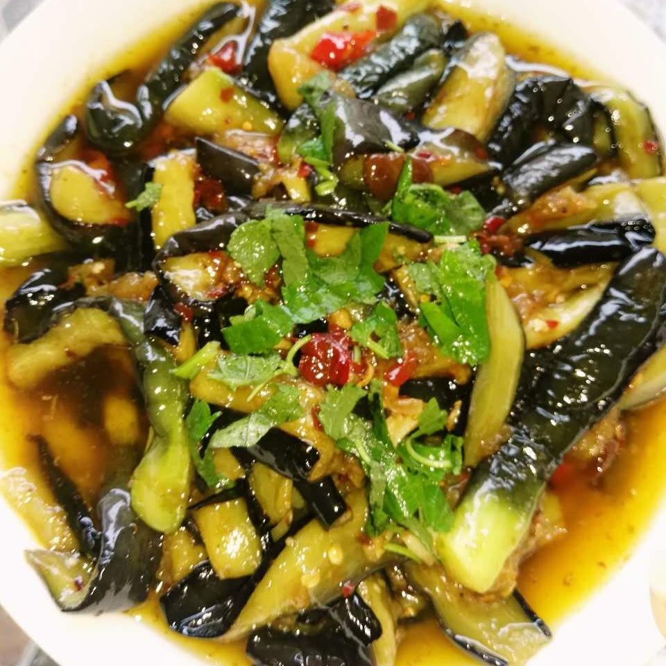 红烧肉沫茄子