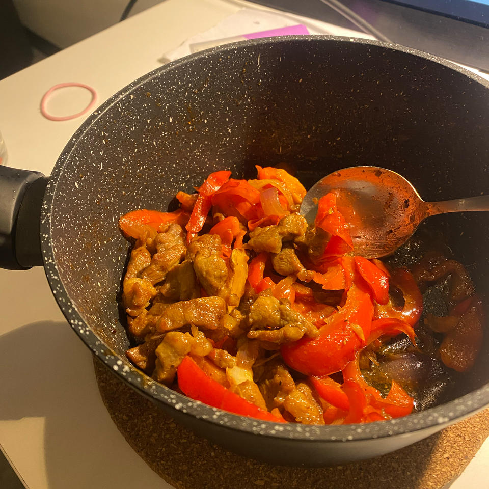 快手小炒“猪颈肉”香嫩滑